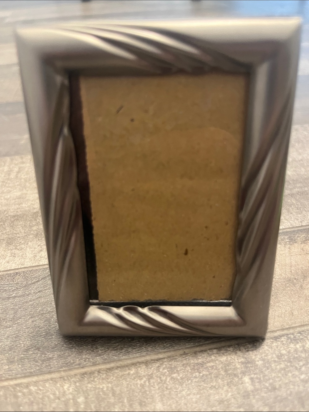 Silver Twisted Accent Photo Frame -